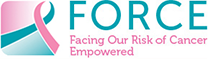 Force: Facing Our Risk of Cancer Empowered (FORCE) Logo